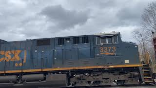 Csx Q410 at jones crossing in Woodford Va