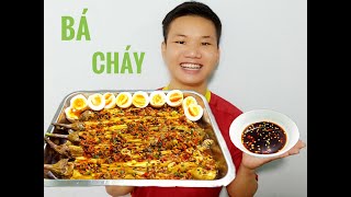 How to make Grilled eggplant with green onion sauce-Làm Cà tím nướng mỡ hành siêu ngon | HNAG79 #36