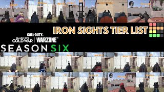 Ranking Every IRON SIGHT SECONDARY in Warzone's Final Chapter 2 Season