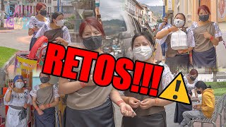 RETOS que no olvidaremos ft @textilesvanesa_jeszsantillan  en las CALLES de OTAVALO