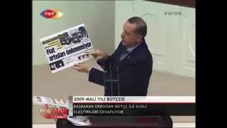 Erdoğan nihayet memleketin durumunu görmüş....Tıpkısının aynısı...