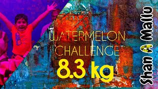 Watermelon Eating Challenge 🍉 Funny Video | #shanAmallu | #fun@home #watermelonchallenge #familyfun