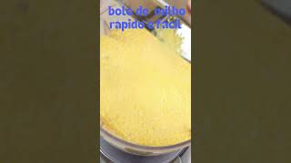 Bolo de Milharina  Rápido e Fácil  #bolo #bolocaseiro  #receitas #receitafácilerapida