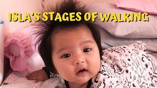 Isla's Stages of Walking | Baby Walking Journey