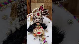 Kundan Heavy Mukut for Laddu Gopal Janmashtami