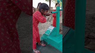 water pump for poor family ( helping with Amjad Rasool ) #villagelife #handwaterpump #help #foryou