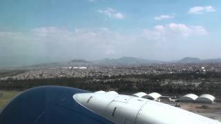 Takeoff Mexico City International Airport.  Delta Airlines 737-700