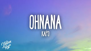 Kapo - OHNANA