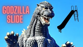 The Godzilla Slide - Kurihama Flower Park 🇯🇵