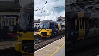 Class 333 departs Keighley