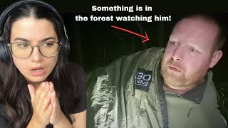 Something is watching him!! | 6 Most Disturbing Forest Encounters Caught on Camera