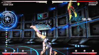 Mortal Kombat X - Cassie Cage 50% Meterless Corner Combo Off 242 (Hollywood)