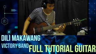 Dili makawang by victory band full tutorial guitar