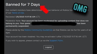 Got 7 Day Banned... \ 🔴 LIVE