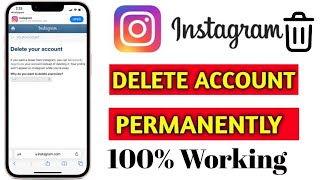 How To Delete Instagram Account Permanently #settings_bd