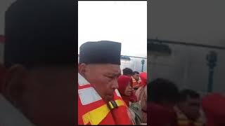 Detik-detik Kapal Royce 1 Terbakar di Selat Sunda, Penumpang Panik