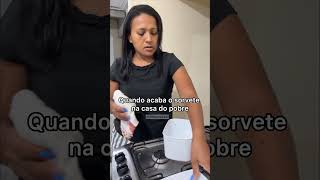 E você reutiliza ou descarta? #sorvete #reutilize #viralvideoshorts #viral #pobreza #pobre #pobrice