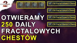 Opening 250 Fractalowych Chestów z Daily | Guild Wars 2