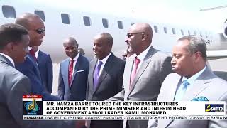 Raa'iisul wasaaraha Somalia Hamza ayaa booqasho ku tagay dalka aanu walaalha nahay ee Jibuuti,