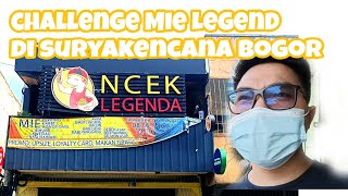 Mie Encek Legenda, berhasil challenge makan mie GRATISSS!!!