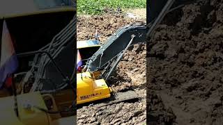 Heavy Equipment Excavator Stuck In Deep Mud Part 38