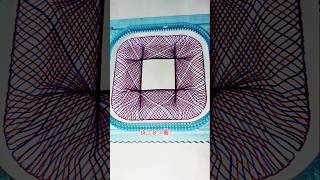 How many rotations did the pen make in total? ?? #Spirograph #satisfying #shorts