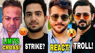 Deepak Kalal Crossed All Limits 😡 | Ashish Chanchalani, Bhuvan Bam, Samay Raina, Harsh Gujral