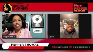 The Hot Pepper Show with Pepper Thomas  Interviewing R&B Artist LeVelle