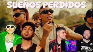 (REACCIÓN) BROKIX, ESTEBAN ROJAS, FEID FT. JUSTIN QUILES - SUEÑOS PERDIDOS [REMIX]