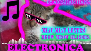 🎵Meow meow glasesses🎵🐈elctronica de gato|Por abraham happy |Miau miau lentes