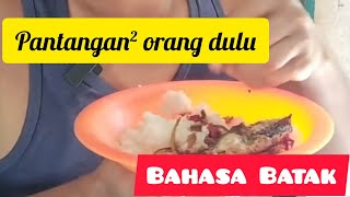 Pantangan - pantangan orang dulu