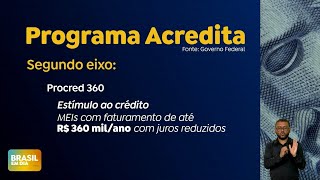 Saiba onde e como buscar seu empréstimo no programa “ACREDITA”