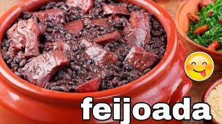 como fazer feijoada simples barata e delicioso #receitas