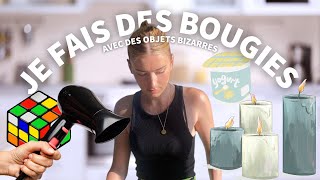 Je fabrique des bougies (encore)