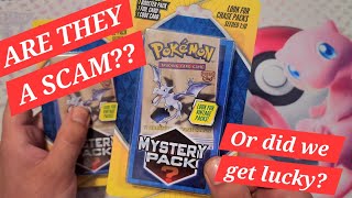 Opening Pokemon Mystery Packs: Scam or Win?