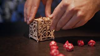 Modular Dice Tower  from doecoliving.com