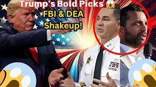 TRUMP Names Shocking New FBI Director!