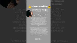 CASO CINTIA CHAGAS! #bombastic #alertagatilho #noticias #casamento #explorepage #atualização #news