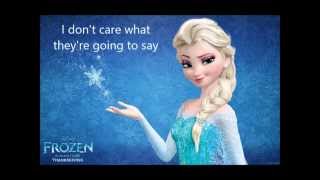 Let It Go Karaoke in G major (-1 pitch)