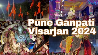 Ganpati Visarjan Mirvanuk and DJ Pune Vlog | Anant Soni Vlogs | Visarjan 2024 Pune