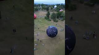 DJI MINI 3 PRO - Festival planet Brno - Hvězdárna / inflatable planets - Observatory - short version