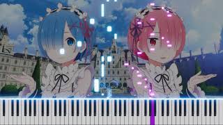 STYX HELIX - MYTH&ROID (Re:Zero kara Hajimeru Isekai Seikatsu ED) Piano