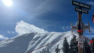 One Pull Whole Bowl, Skiing in Aspen CO 1/10/24