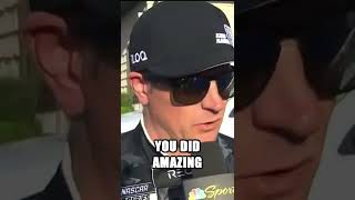 Kimi Raikkonen did amazing at Watkins Glen! Here's why! #shorts #nascar