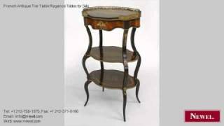 French Antique Tier Table Regence Tables for Sale