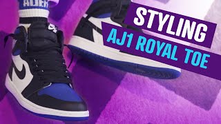 OUTFITS COM JORDAN 1 ROYAL TOE | STYLING