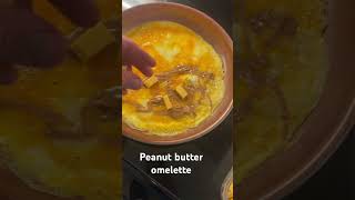 Peanut butter omelette