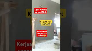 Upah tukang harian