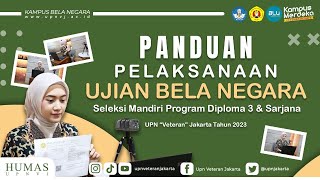 Panduan Pelaksanaan Ujian Bela Negara SEMA UPNVJ