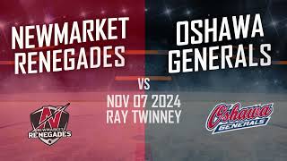 VS OSHAWA GENERALS (11/07/2024)